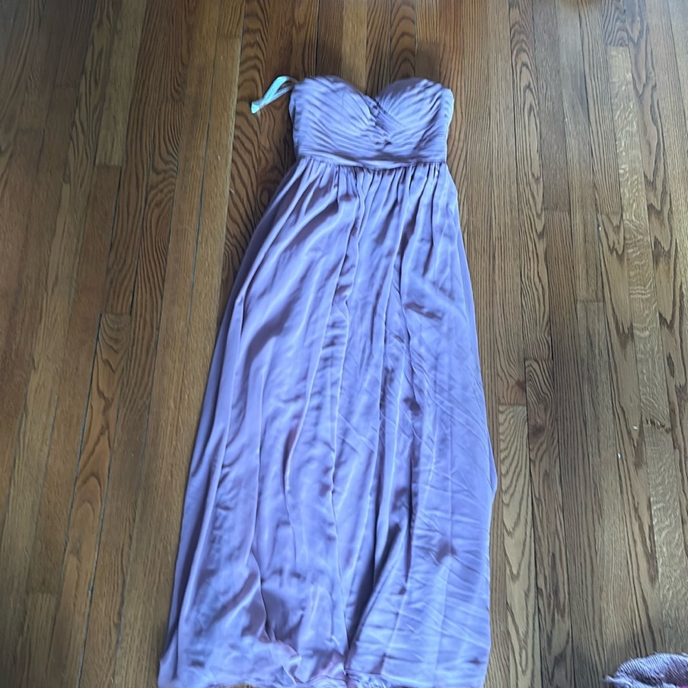 Azazie Gown in Dusty Mauve
